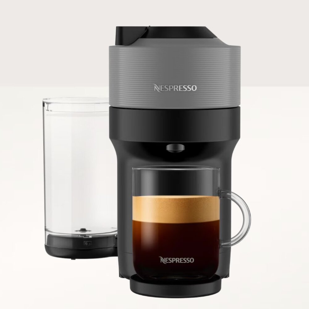 Breville Nespresso Vertuo Pop+ Espresso & Coffee Machine, New In Box,  Dark Grey